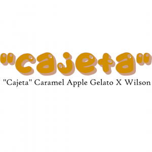 "Cajeta" Caramel Apple Gelato X Wilson