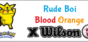 Rude Boy Blood orange X Wilson