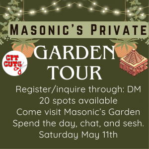 Masonics Garden Tour