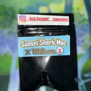 Sunset Sherb Mac x Wilson!