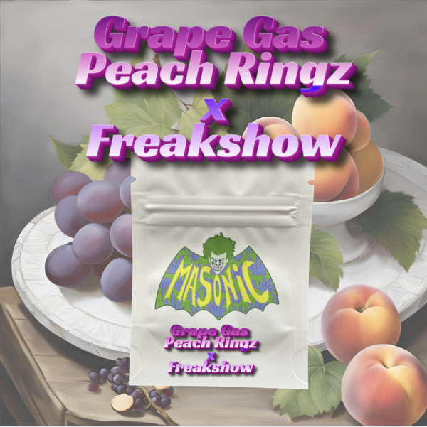 Grape Gas Peach Ringz x Freakshow