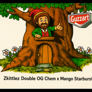 Guzzart (Zkittlez Double OG Chem x Mango Starburst)