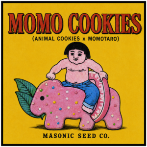 Momo Cookies (Animal Cookies x Momotaro)