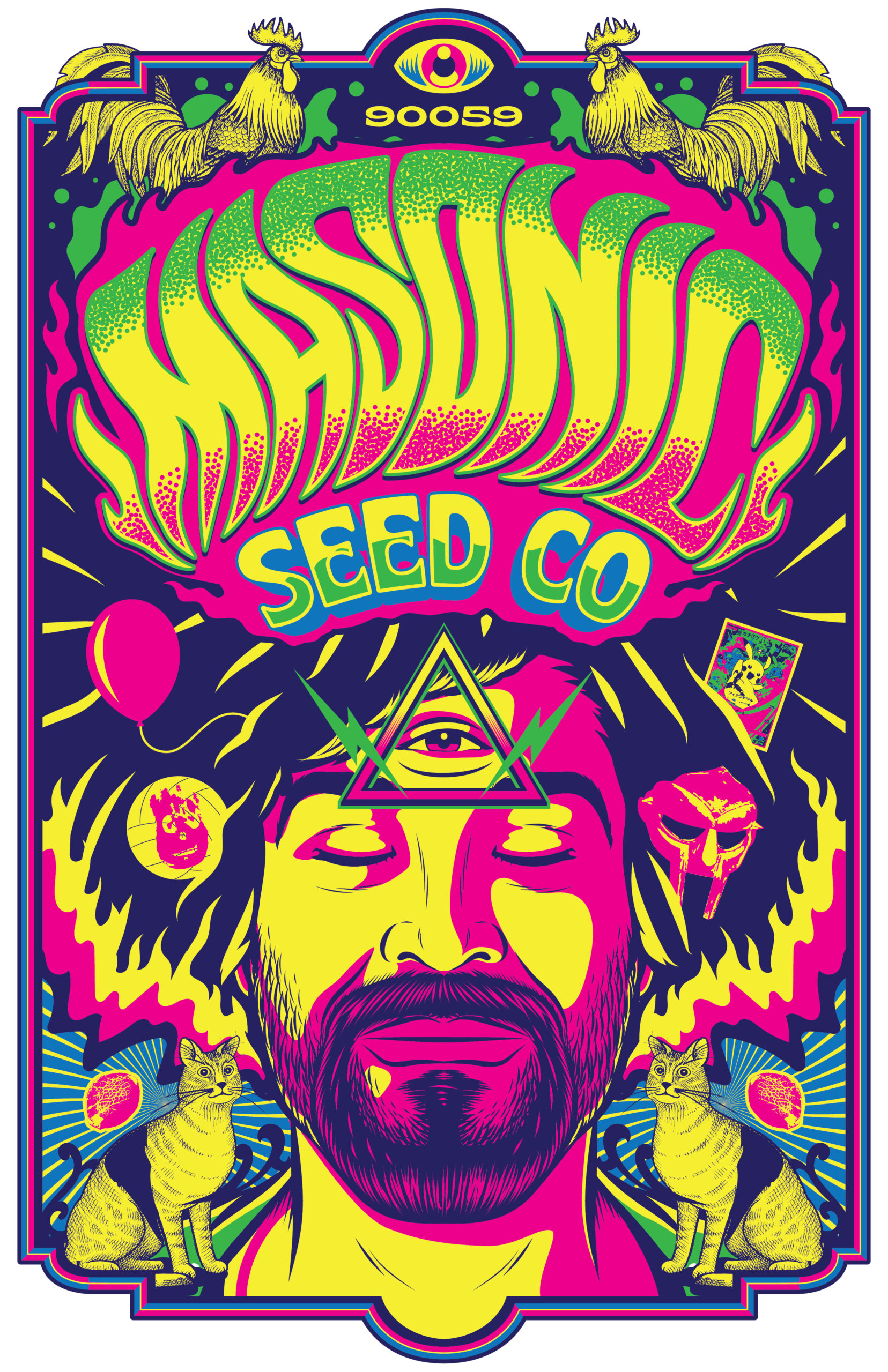 Tropaguchi-OG (Original OG x Tropicanna F2) plus Masonic Seed Co poster - Image 2