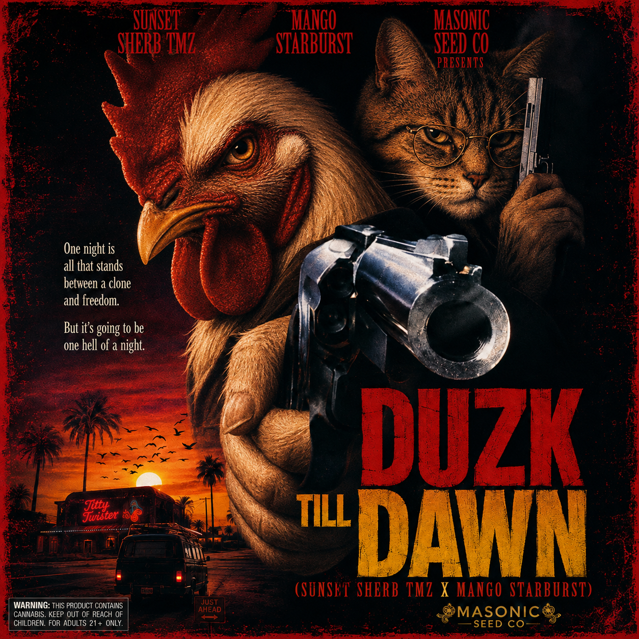 Duzk till Dawn (Sunset Sherb TMZ x Mango Starburst)