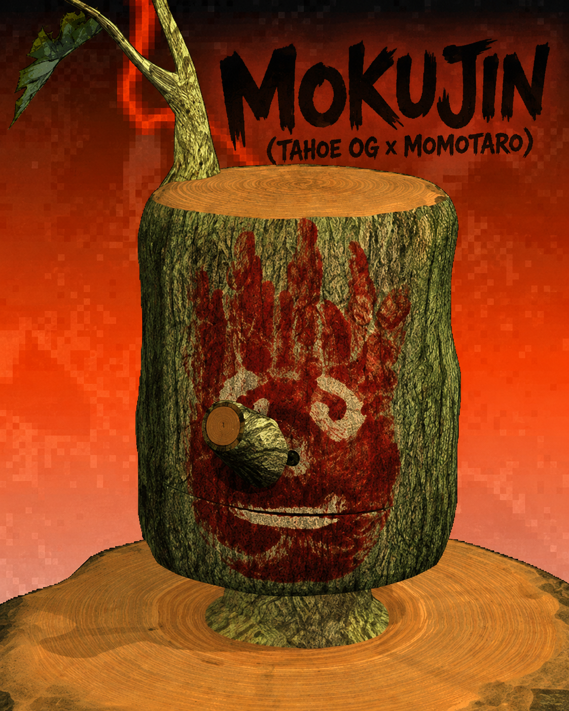 Mokujin cannabis strain by Masonic Seeds